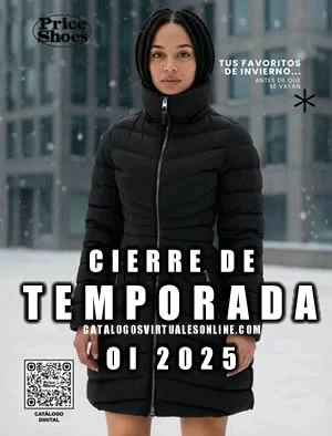 Portada del Catálogo PRICE SHOES Cierre de Temporada Otoño Invierno 2025
